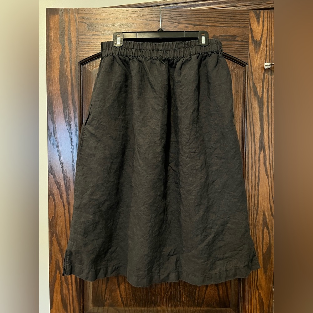 Linenia Skirt, 100% linen, size large